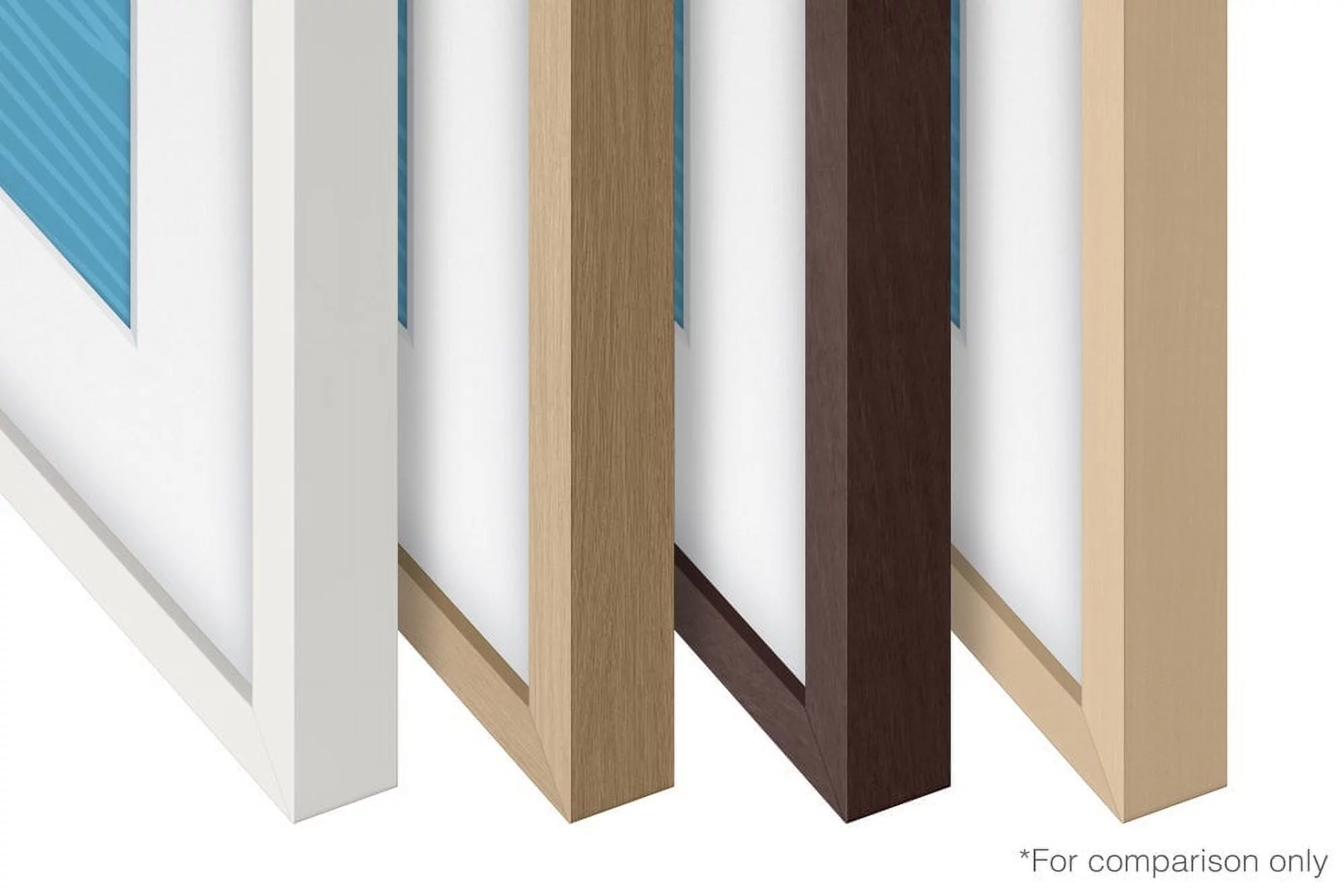 SAMSUNG 50-Inch Class QLED The Frame Series - Quantum HDR Smart TV with a Samsung VG-SCFA50WTB 50