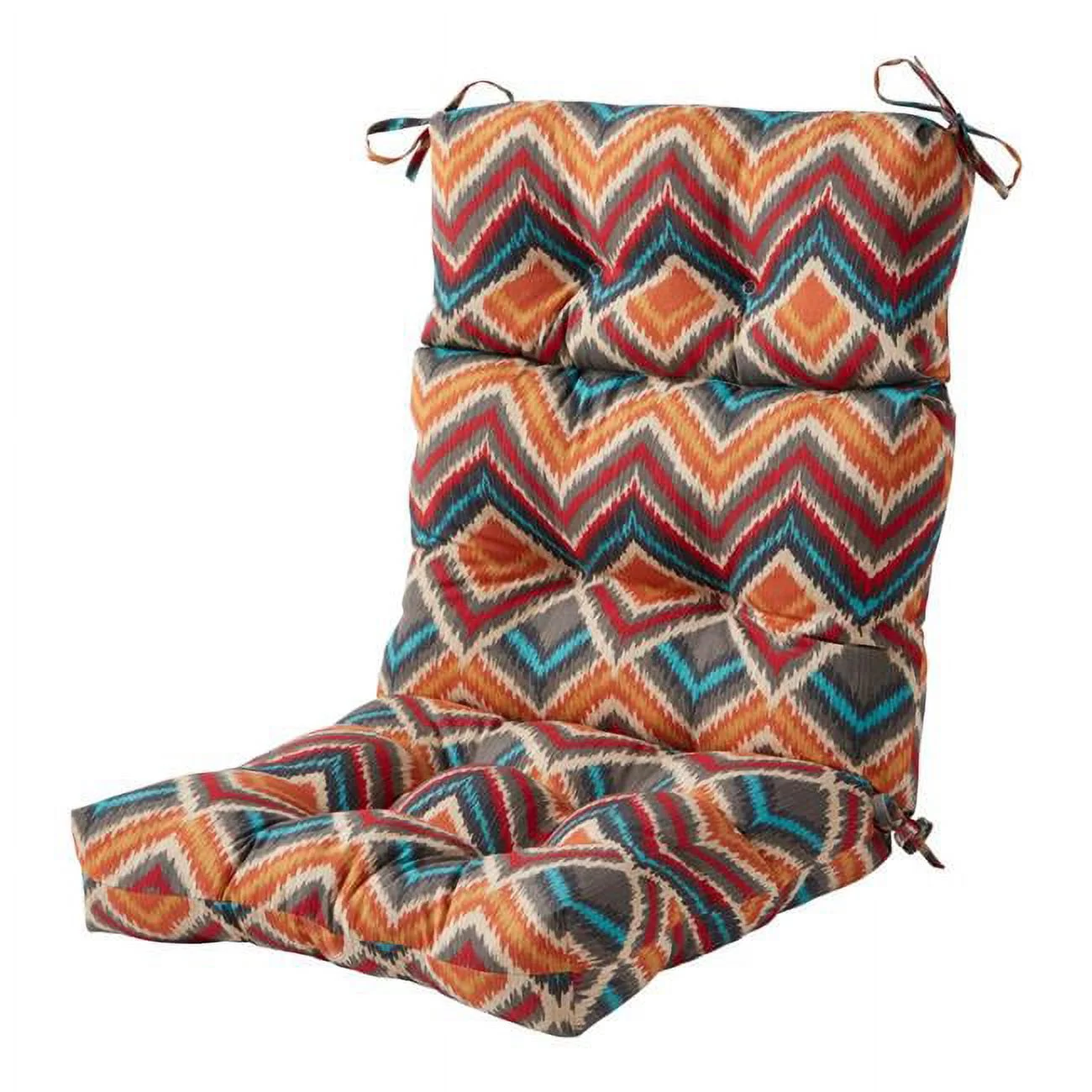 Greendale Home Fashions AZ4809-SURREAL 44 x 22 in. Outdoor High Back Chair Cushion, Surreal