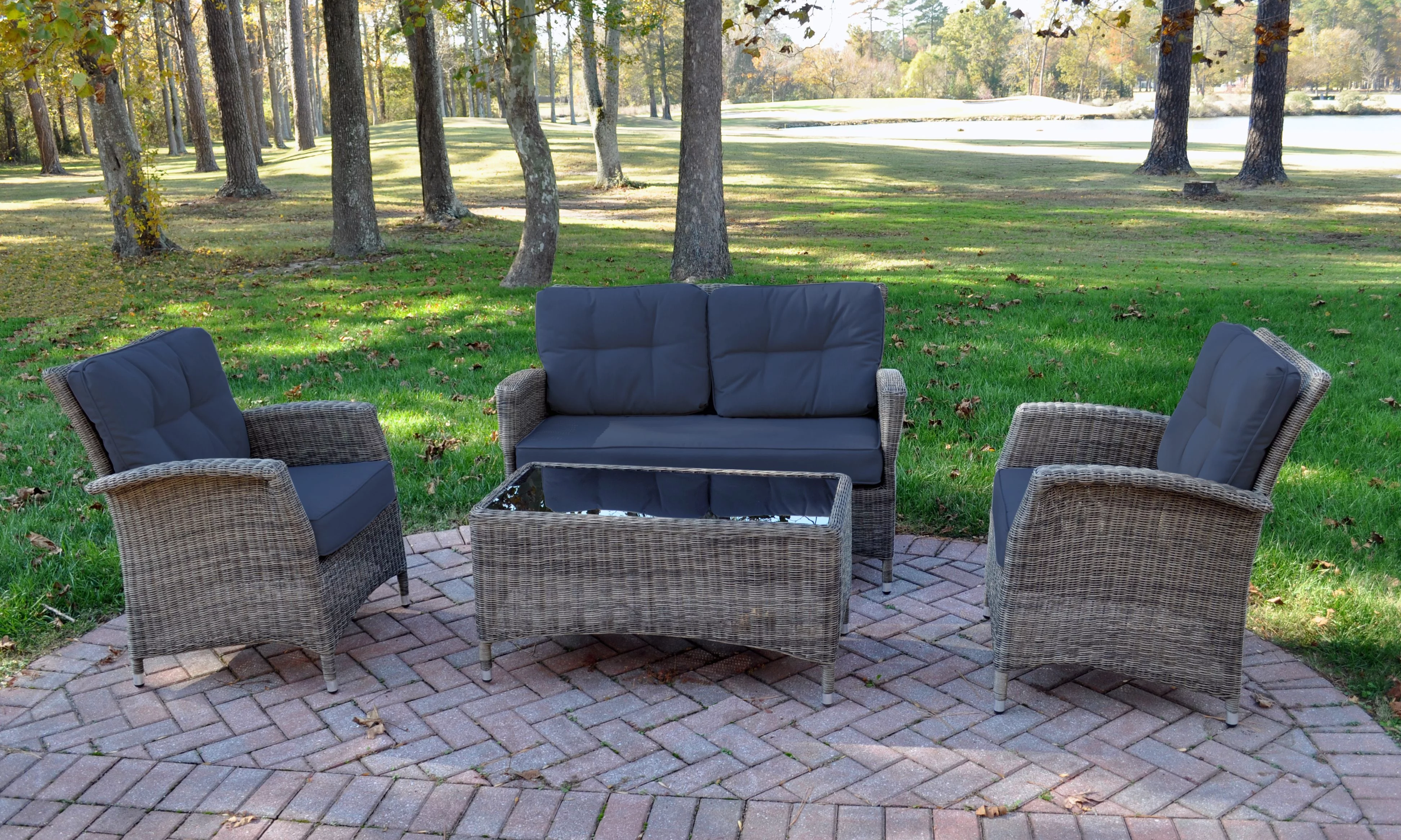 LAKENA Lounge Set w/ Cushions