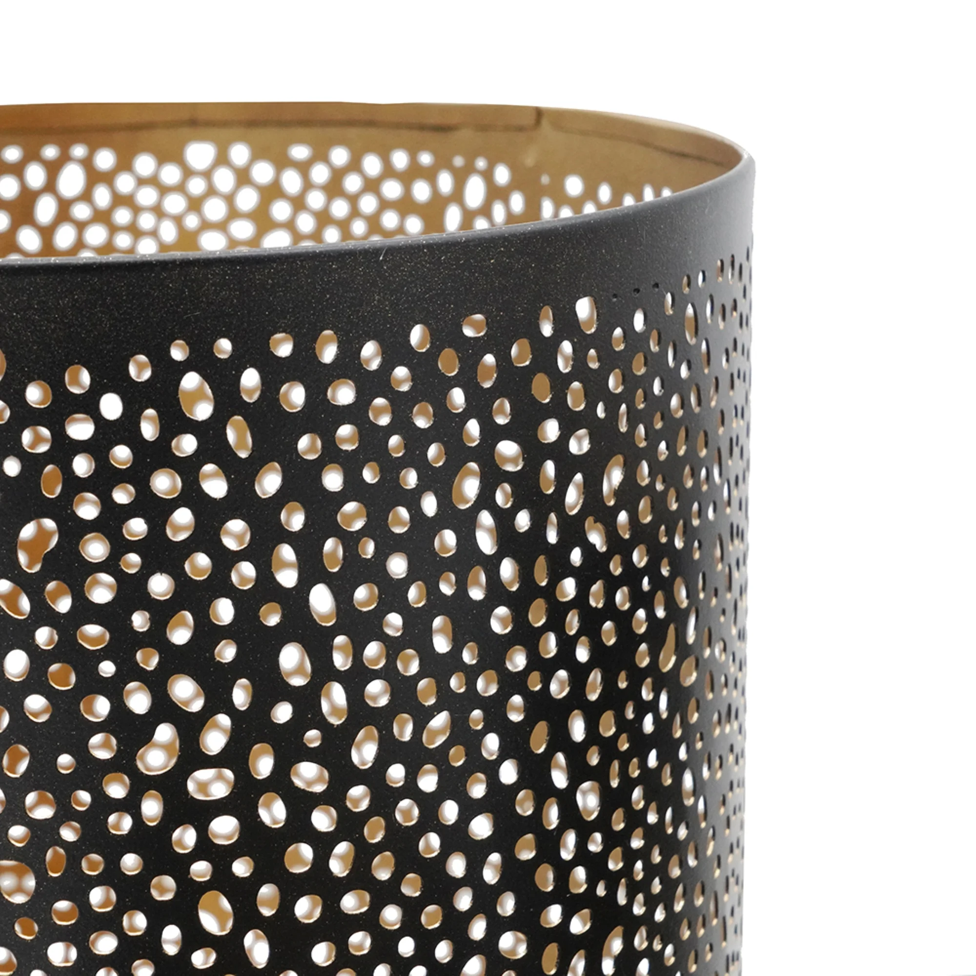 CC Home Furnishings Pierced Metal Hurricanes - 12