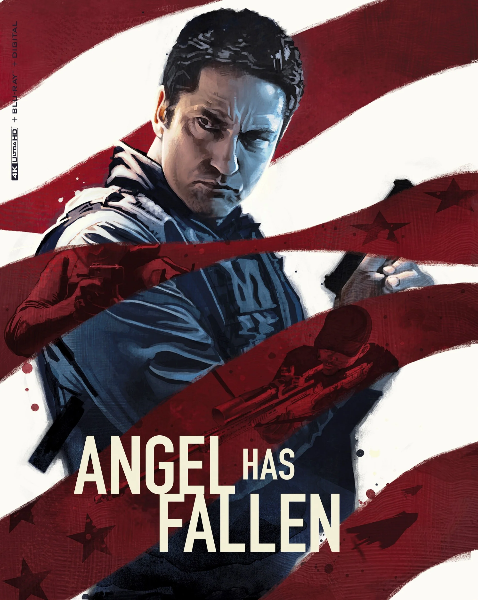 Angel Has Fallen (4K Ultra HD + Blu-ray + Digital Copy) (Steelbook) (Walmart Exclusive), Lions Gate, Action & Adventure