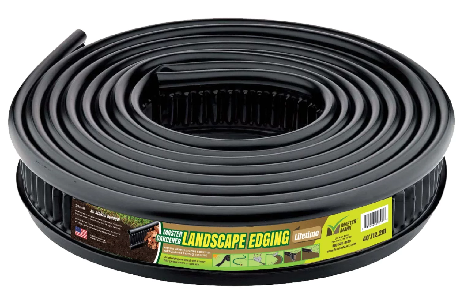 Master Gardener Lifetime 40 ft. Coiled Edging 25841
