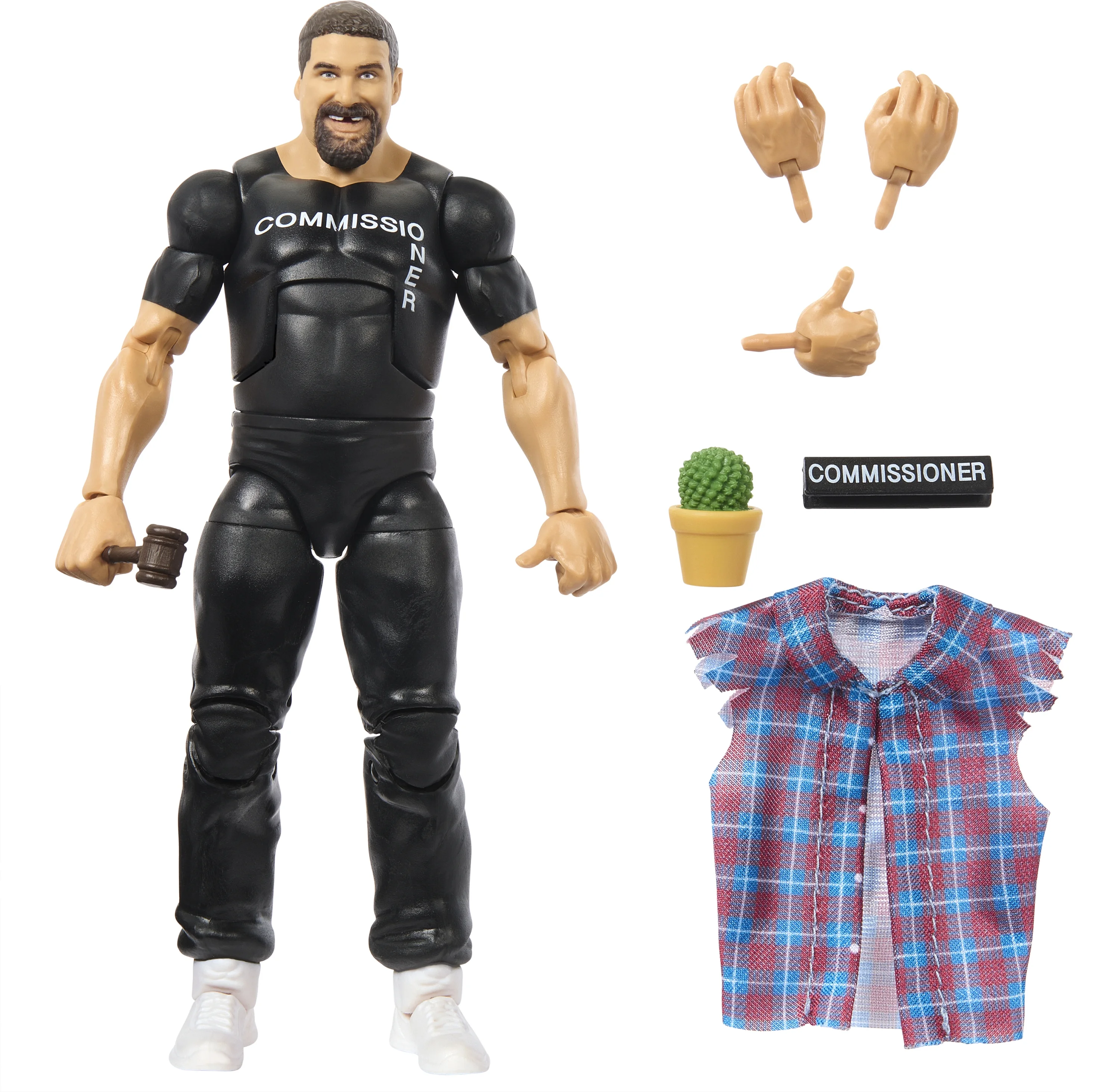 WWE Elite Action Figure Commissioner Foley