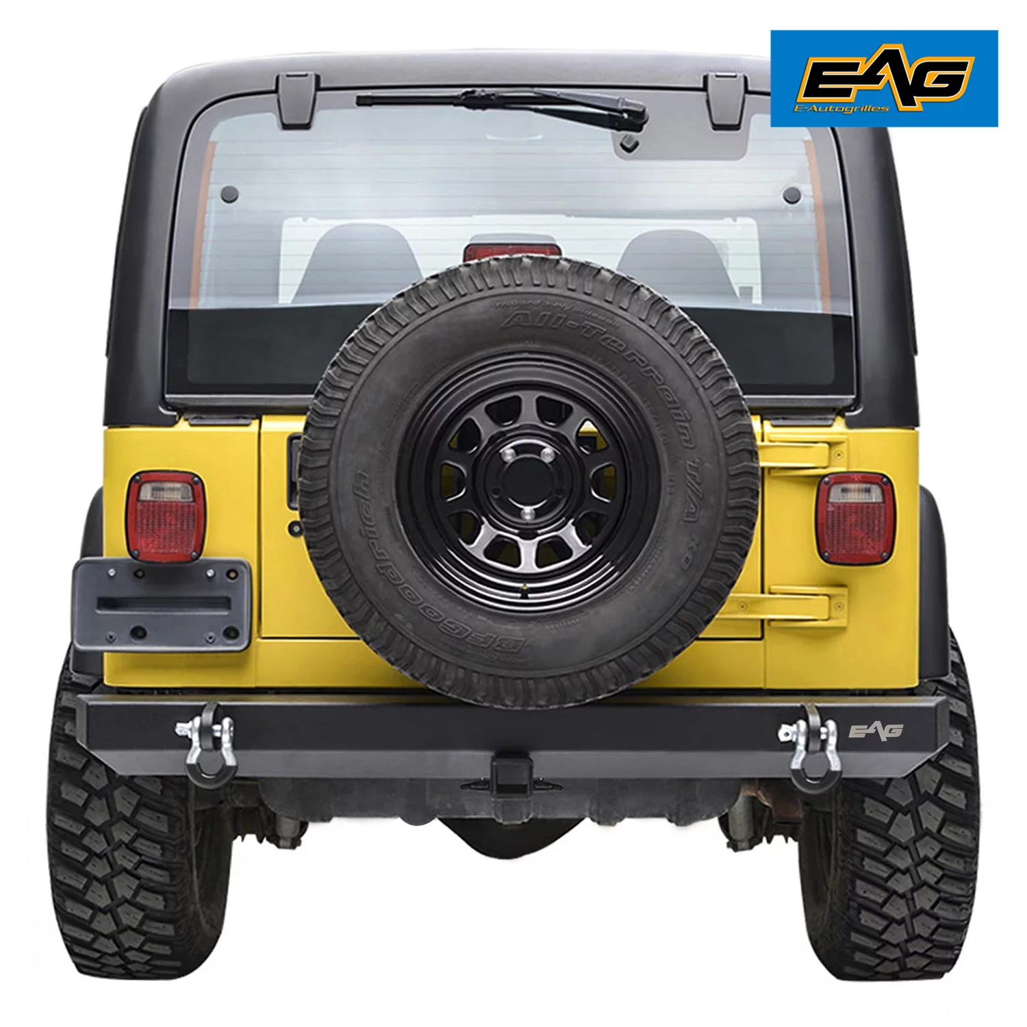 EAG Rear Bumper with 2