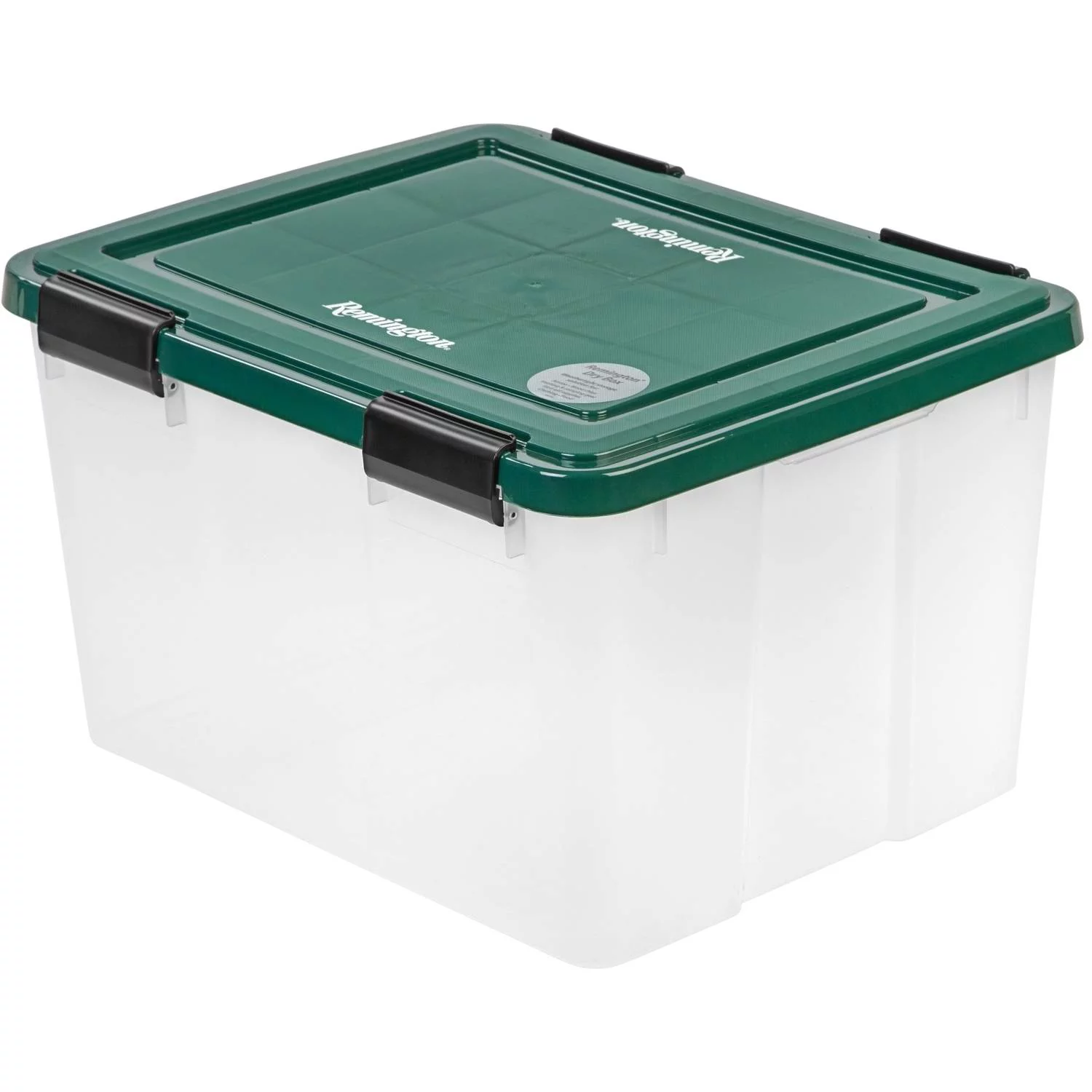 Remington 46 Quart WeatherPro Plastic Storage Box, Green