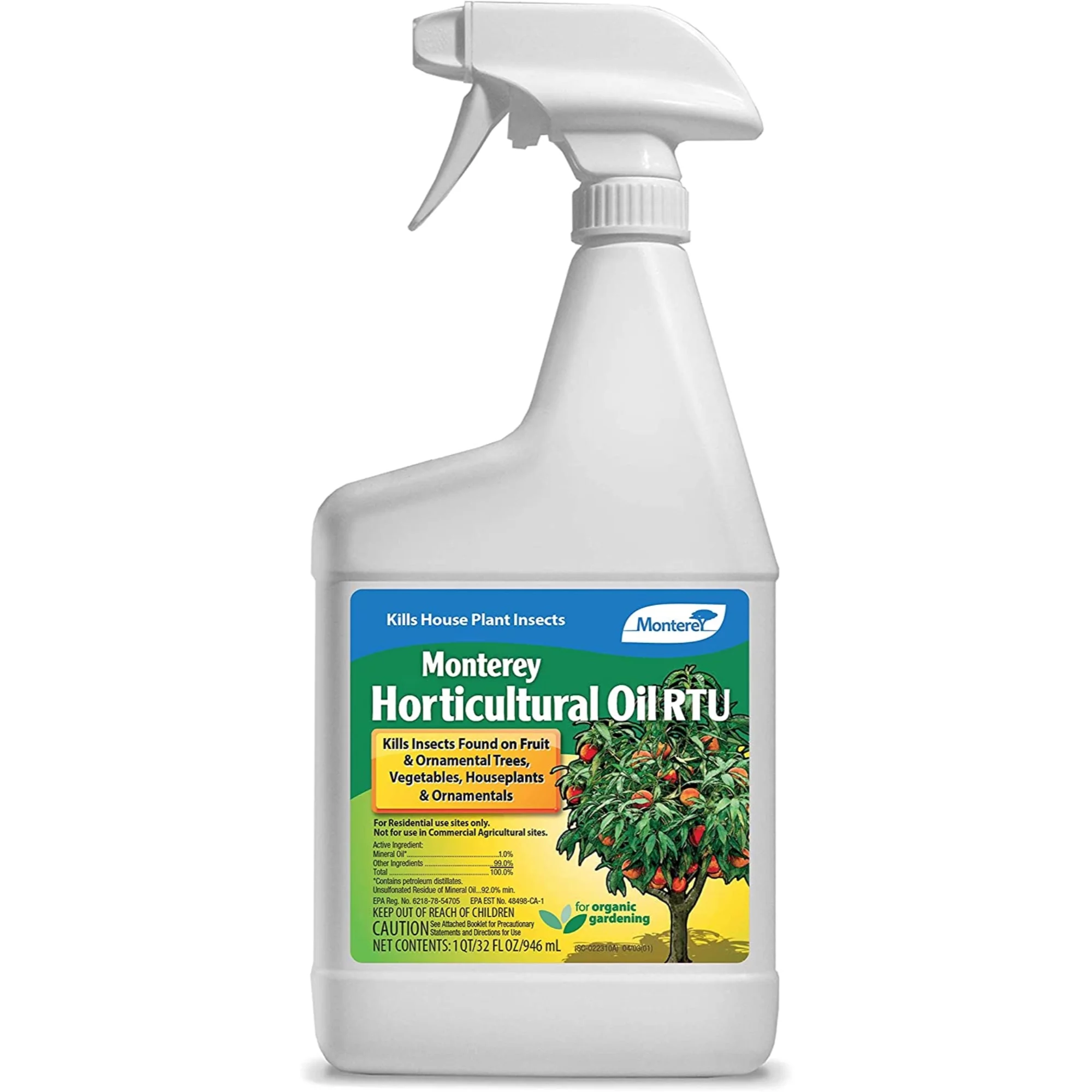 Monterey LG 6302 Horticultural Insecticidal Oil, Ready-to-Use, 32 oz. - Quantity 1
