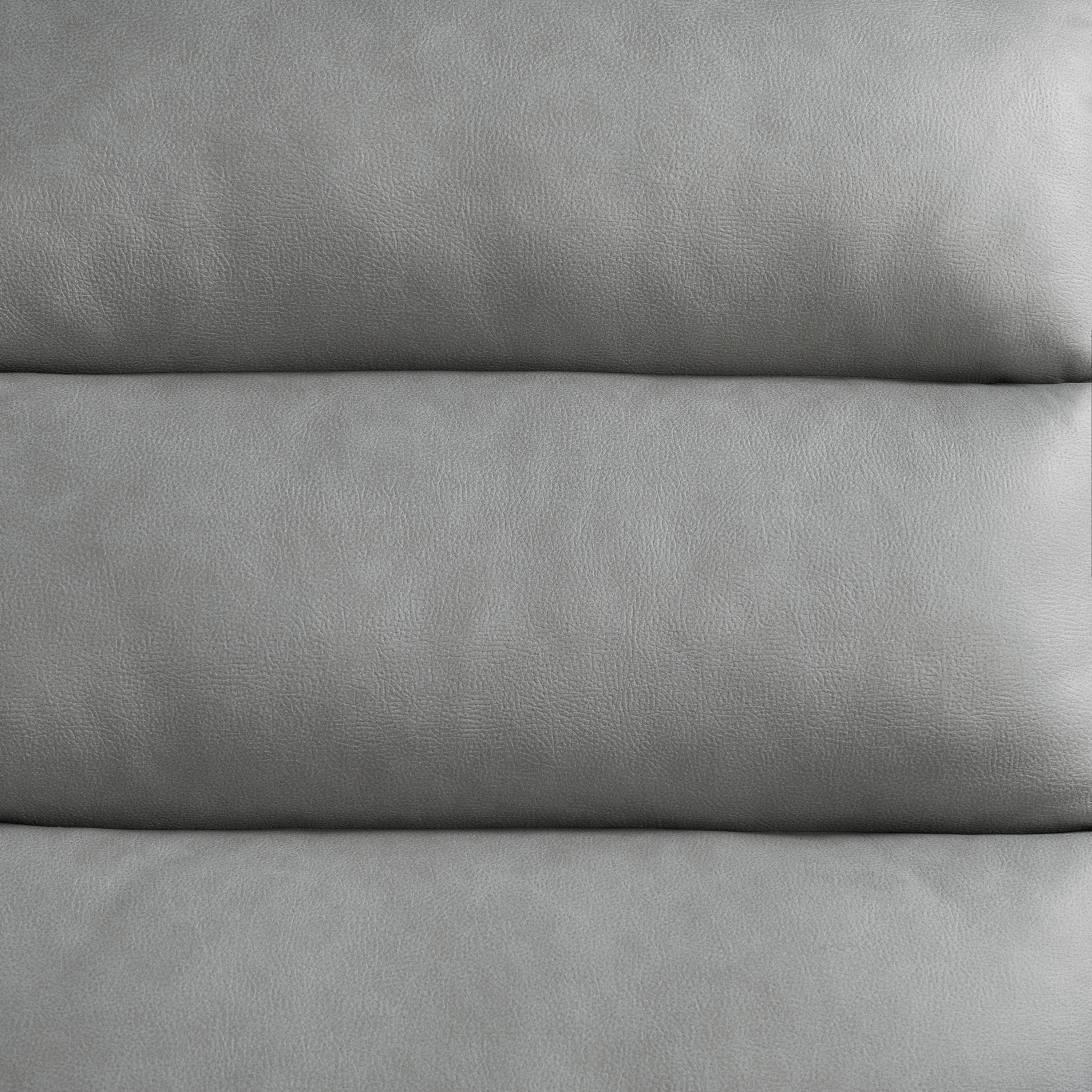 Relax A Lounger Avery Modern Recliner, Grey Faux Leather