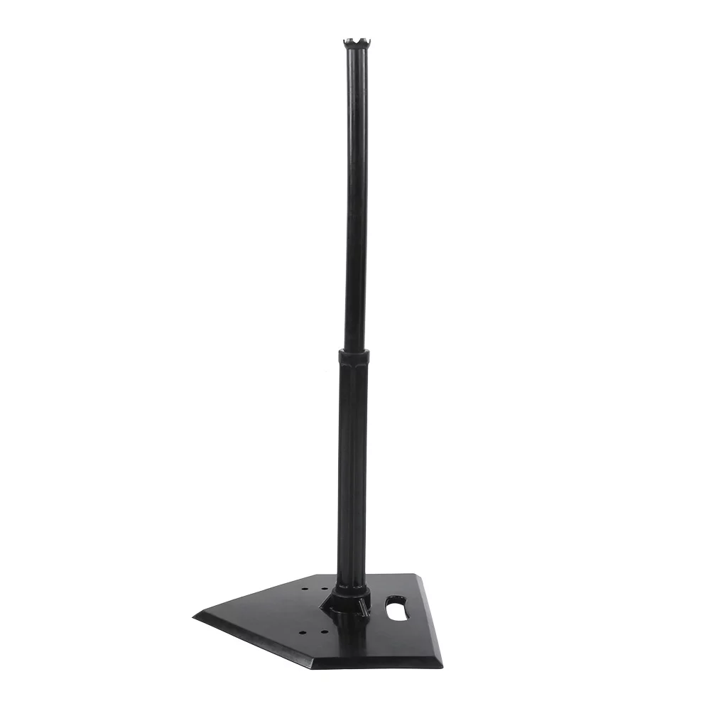 Goldmeet Adjustable Baseball Softball Batting Tee Stand Practice Training Hitting AccessoriesBlack