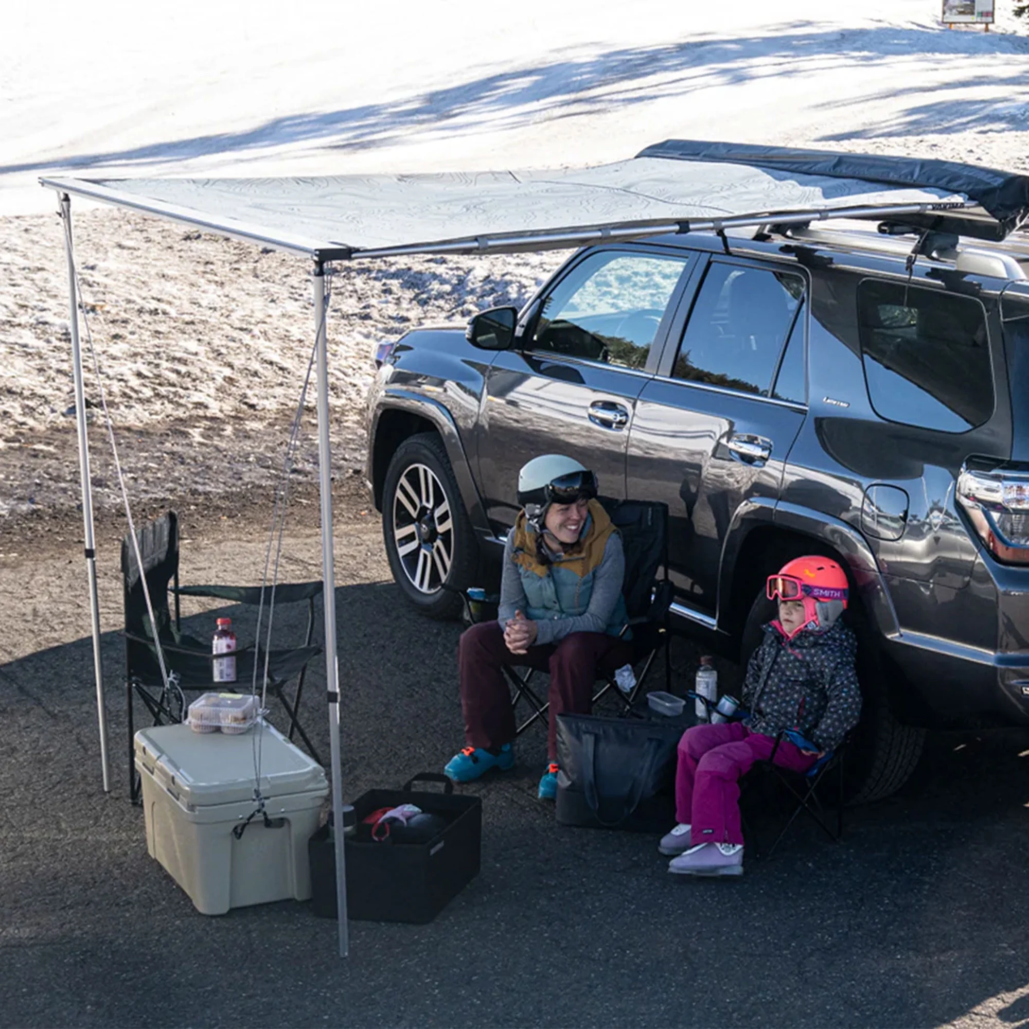 Yakima SlimShady 6.5' Lightweight Roof Mounted Awning w/Included SKS Lock