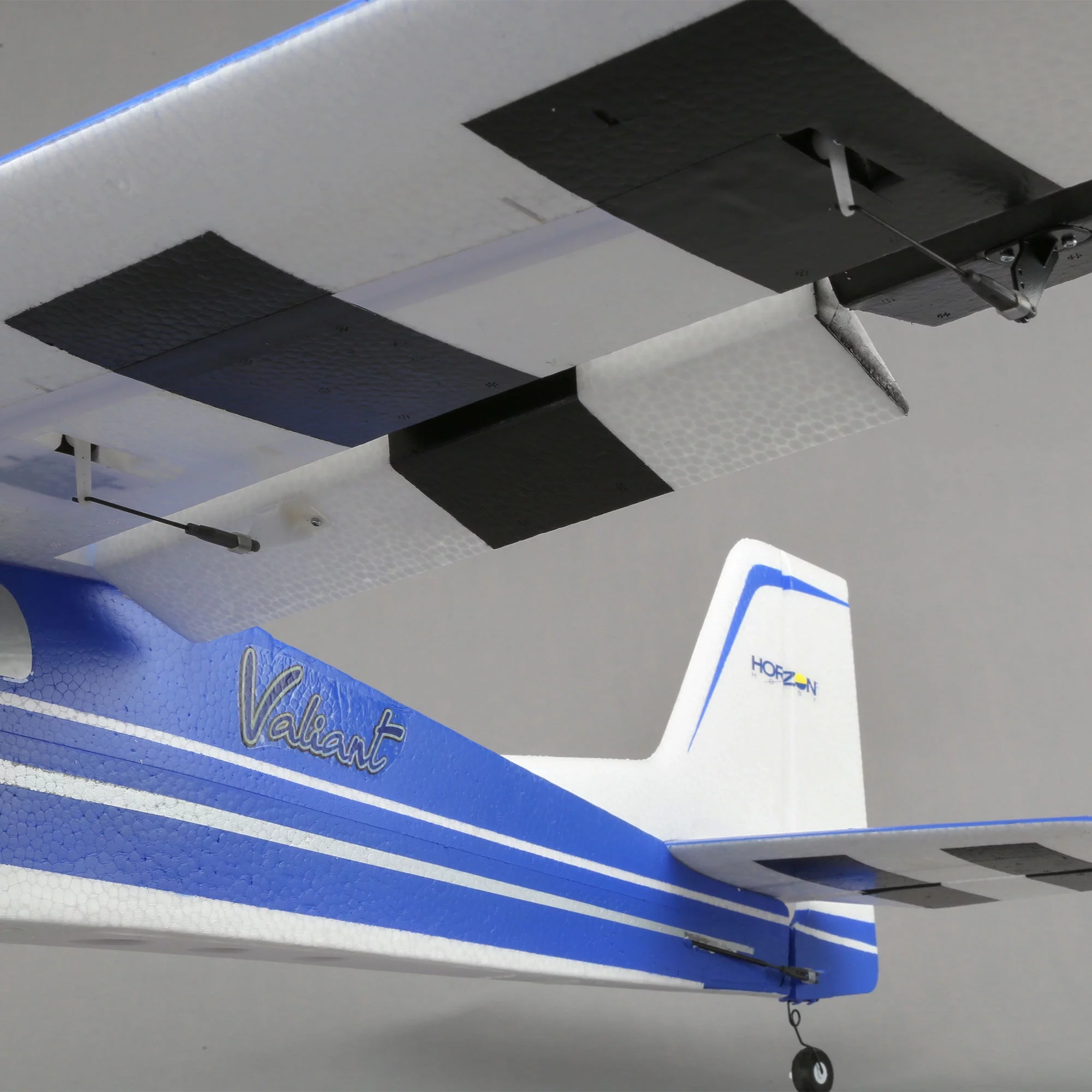 E-flite RC Airplane Valiant 1.3m BNF Basic Transmitter Battery and Charger Not Included with AS3X and SAFE Select EFL49500 Airplanes B&F Electric