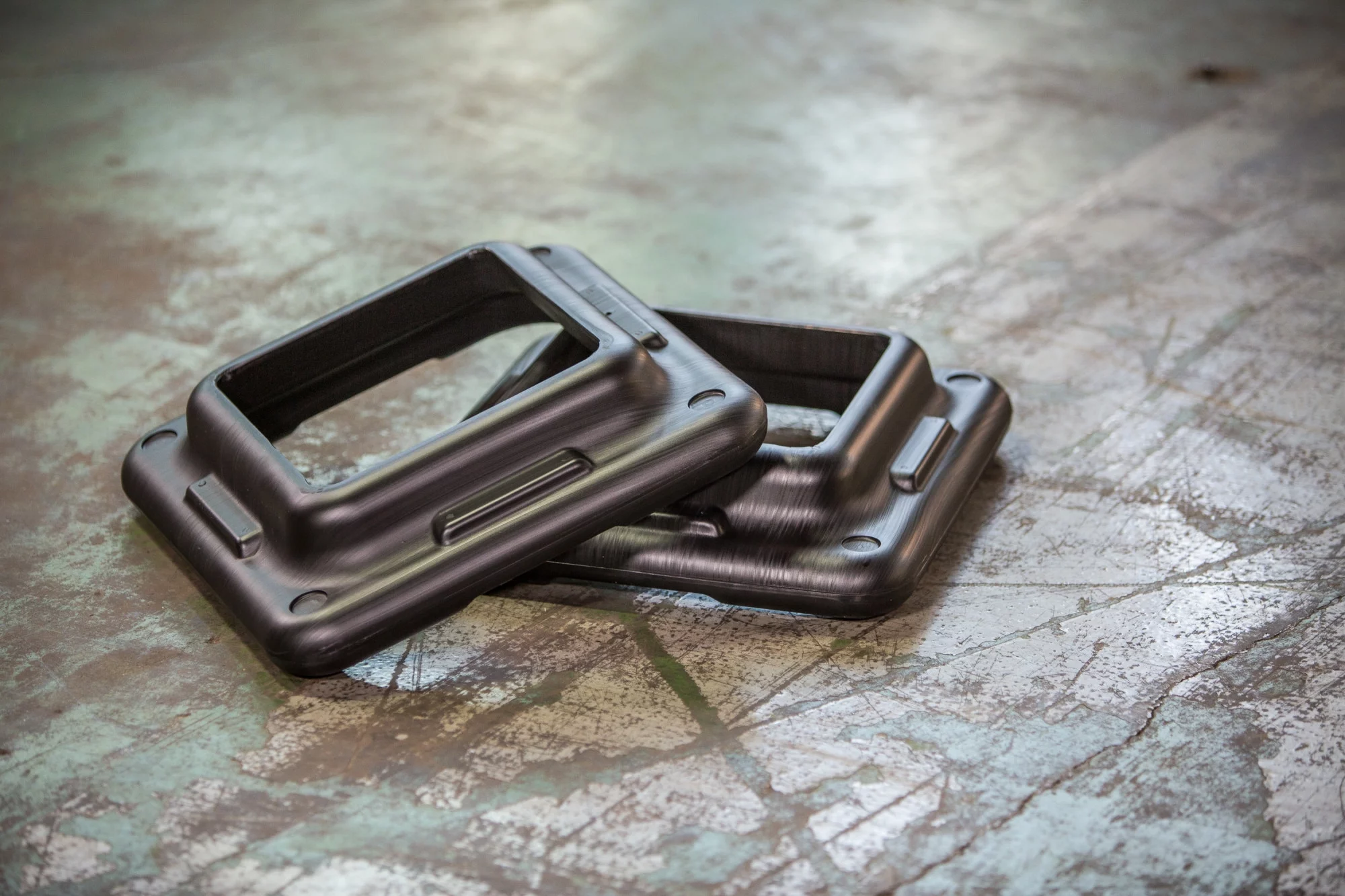 The Step Original Health Club Aerobic Step Risers in Black/Gray for Use with The Step Aerobic Platform