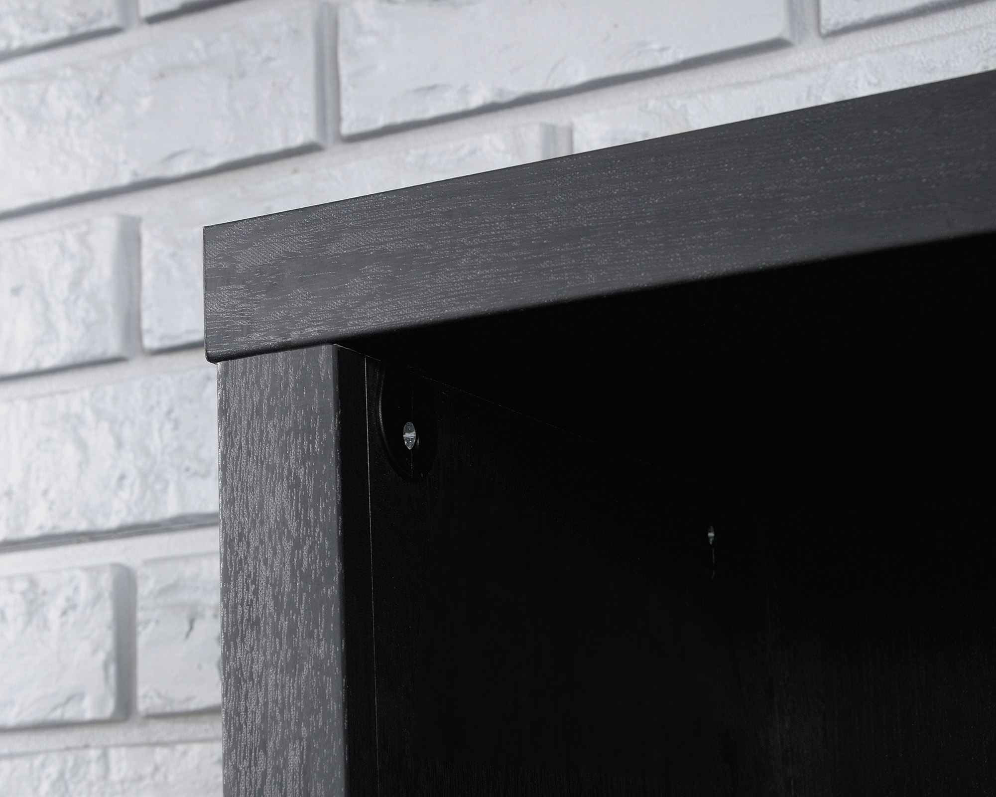 Sauder Select 5-Shelf Display Bookcase in Raven Oak Finish