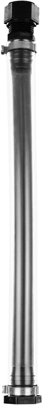 VP Racing Fuels 14 Inch Standard Replacement Motorsport Container Hose and 5 Gallon Fuel Liquid Container Jug, White 2 Pack