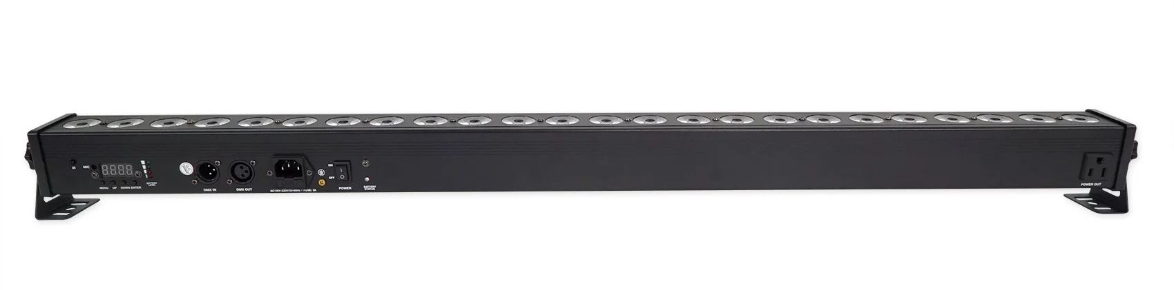 Rockville RFAAW DJ Event Facade Booth+Bag+Scrim+(2) Rechargeable Light Strips