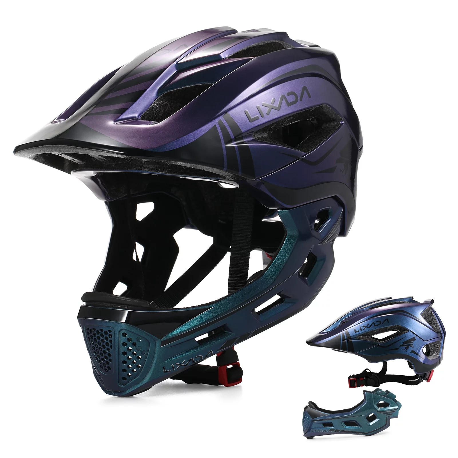 Lixada Kids Sports Helmet Detachable and IntegrallyMolded for Maximum Protection