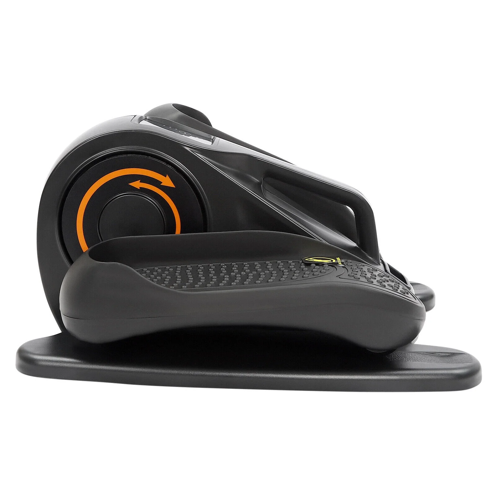 Fichiouy Compact Under Desk Elliptical Electric Seated Pedal Leg Exerciser Quiet Non-Slip with Adjustable Direction and Speed