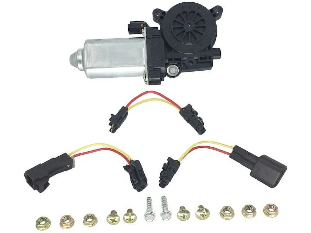 Front Left Driver Side Window Motor - Compatible with 1996 - 2002 GMC Savana 3500 1997 1998 1999 2000 2001