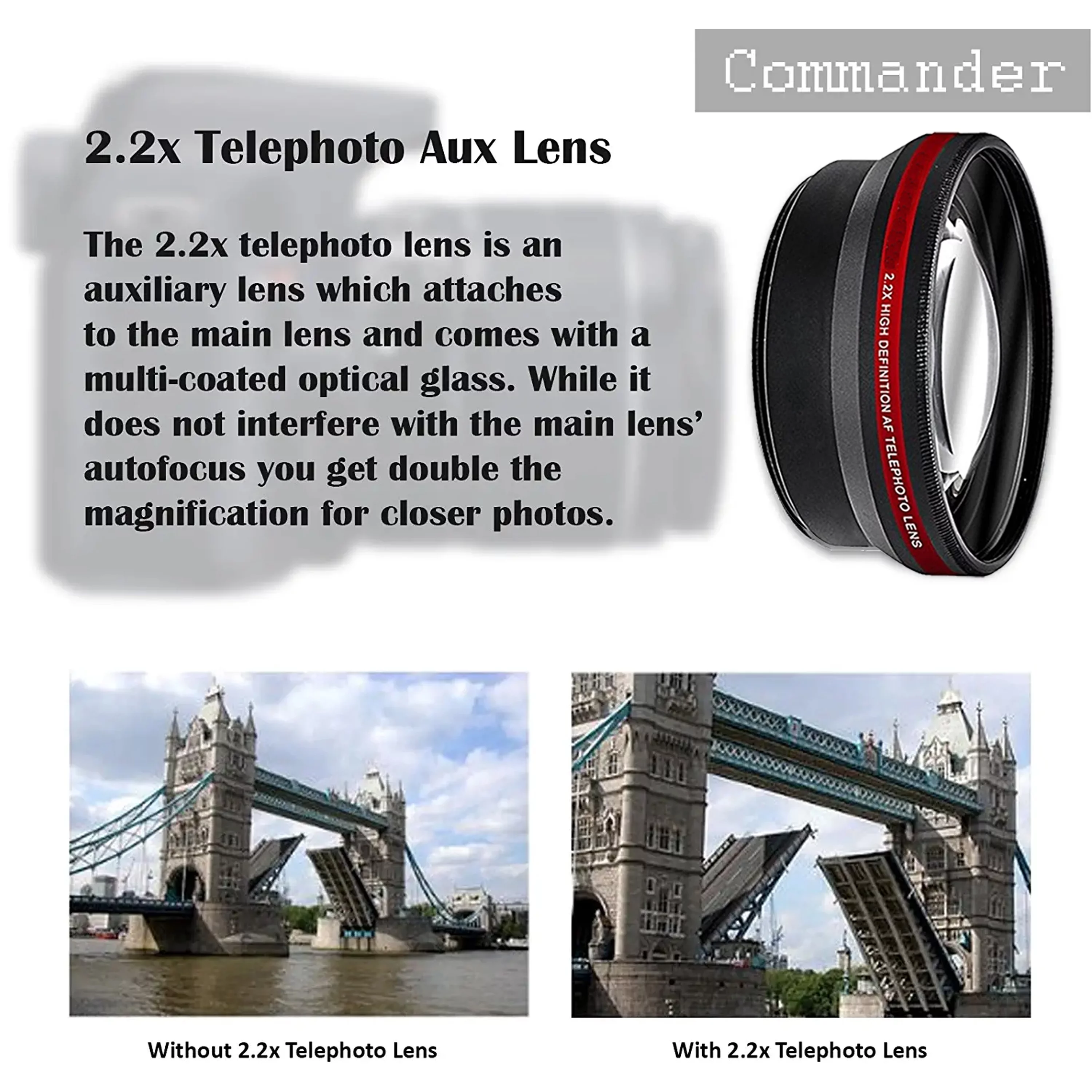 Canon EOS Rebel T7 DSLR Camera Bundle with Canon EF-S 18-55mm f/3.5-5.6 Lens + 500mm Preset Lens + SanDisk 32GB Memory Cards + Photography Kit