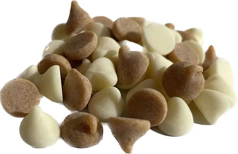 Callebaut Fine Belgian Bakers White Chocolate& Peanut Butter Callets Chips 4oz