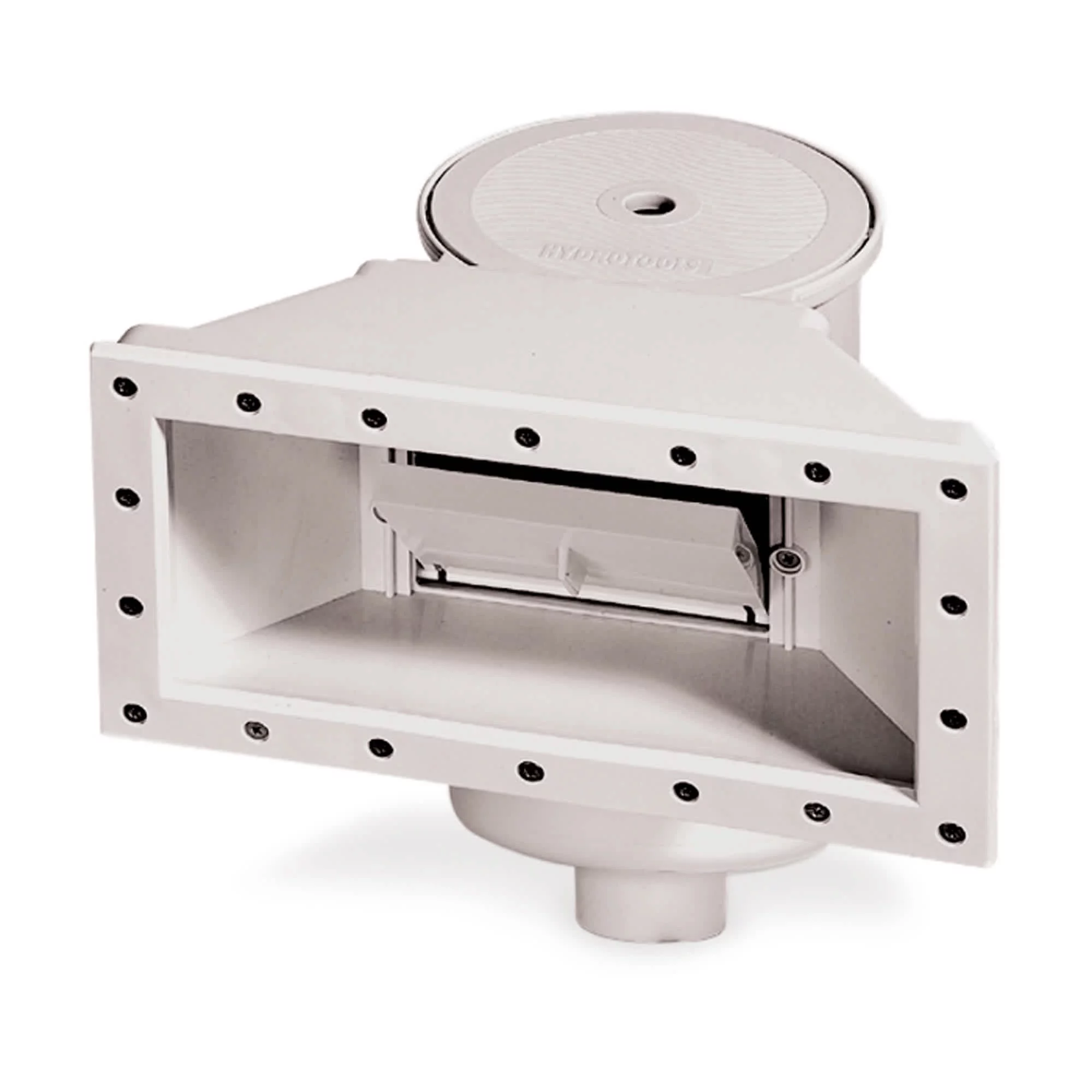 Belize 15-ft Round 48-in Deep 6-in Top Rail Metal Wall Swimming Pool Package