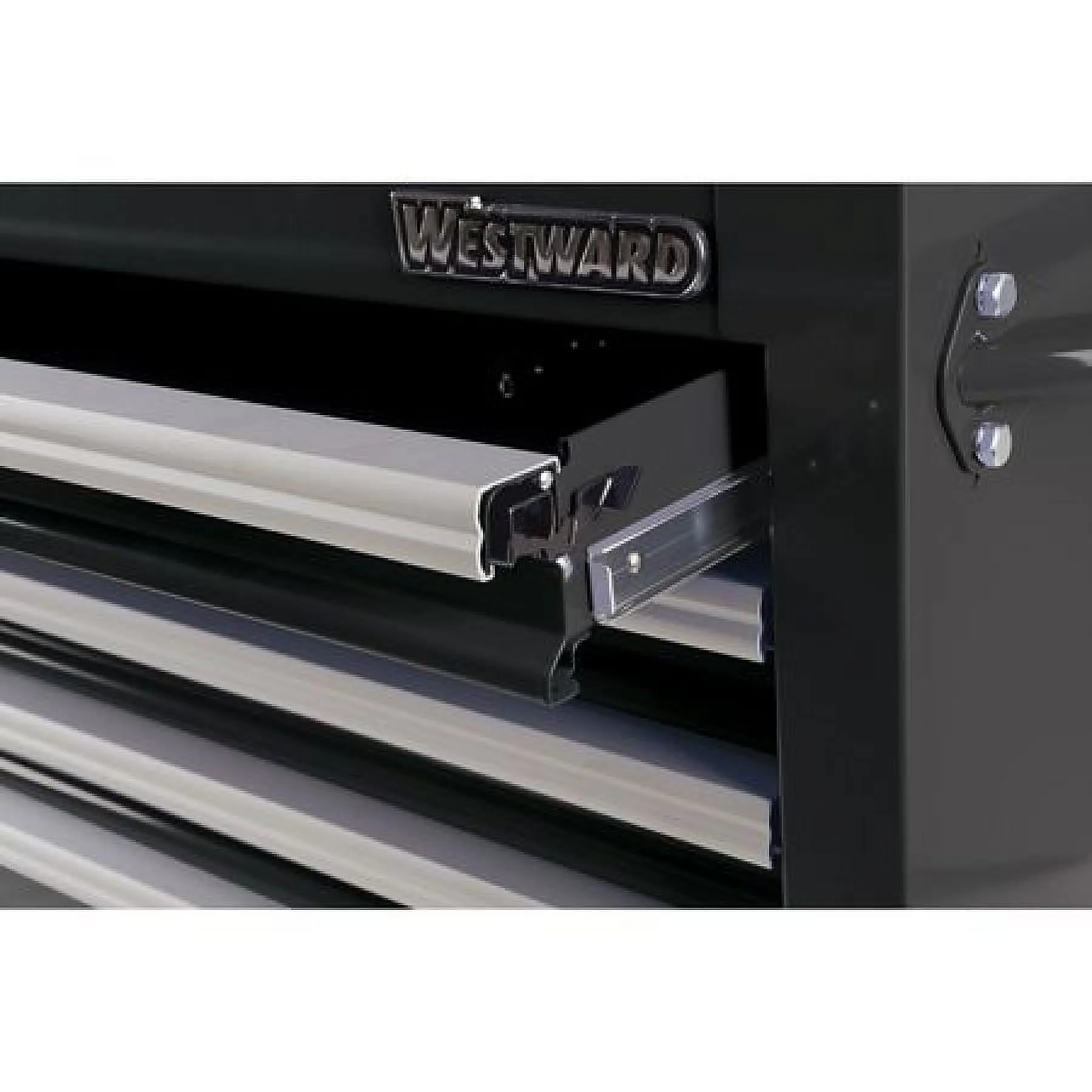 Westward Rolling Tool Cabinet, Black,Heavy Duty 32H895