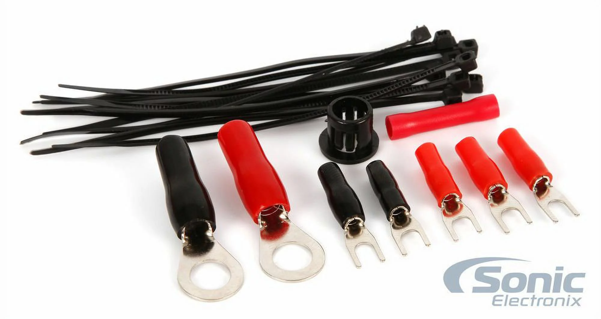 Belva BXA6404 Amplifier + Belva BAK84 8 Gauge Amp Kit 240W Total RMS 4-Channel Amplifier Package (Includes Amplifier and Amp Wiring Kit)