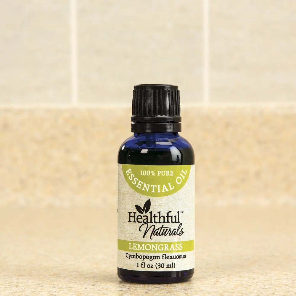 Healthful Naturals Lemongrass Essential Oil - 30 ml