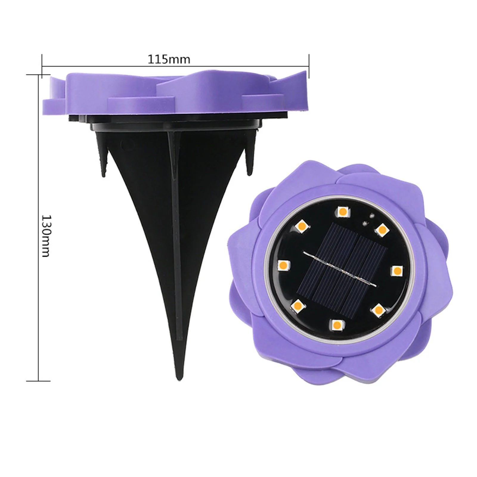 Kcavykas Summer Savings Solar Lanterns Outdoor Waterproof LED Solar Lights Underground Buried Garden Roadway Outdoor Wall Lamp Deals of the Day