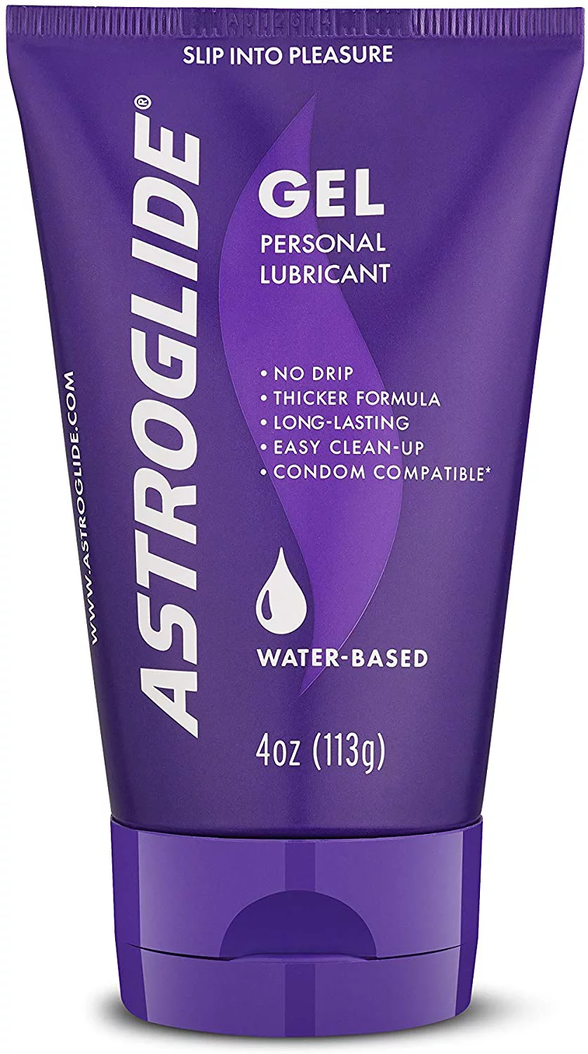 Astroglide Personal Lubricant Gel 4 oz (Pack of 2)