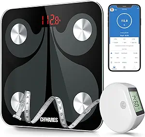 CHWARES Body Fat Scale,Weight Scale, Bathroom Scale