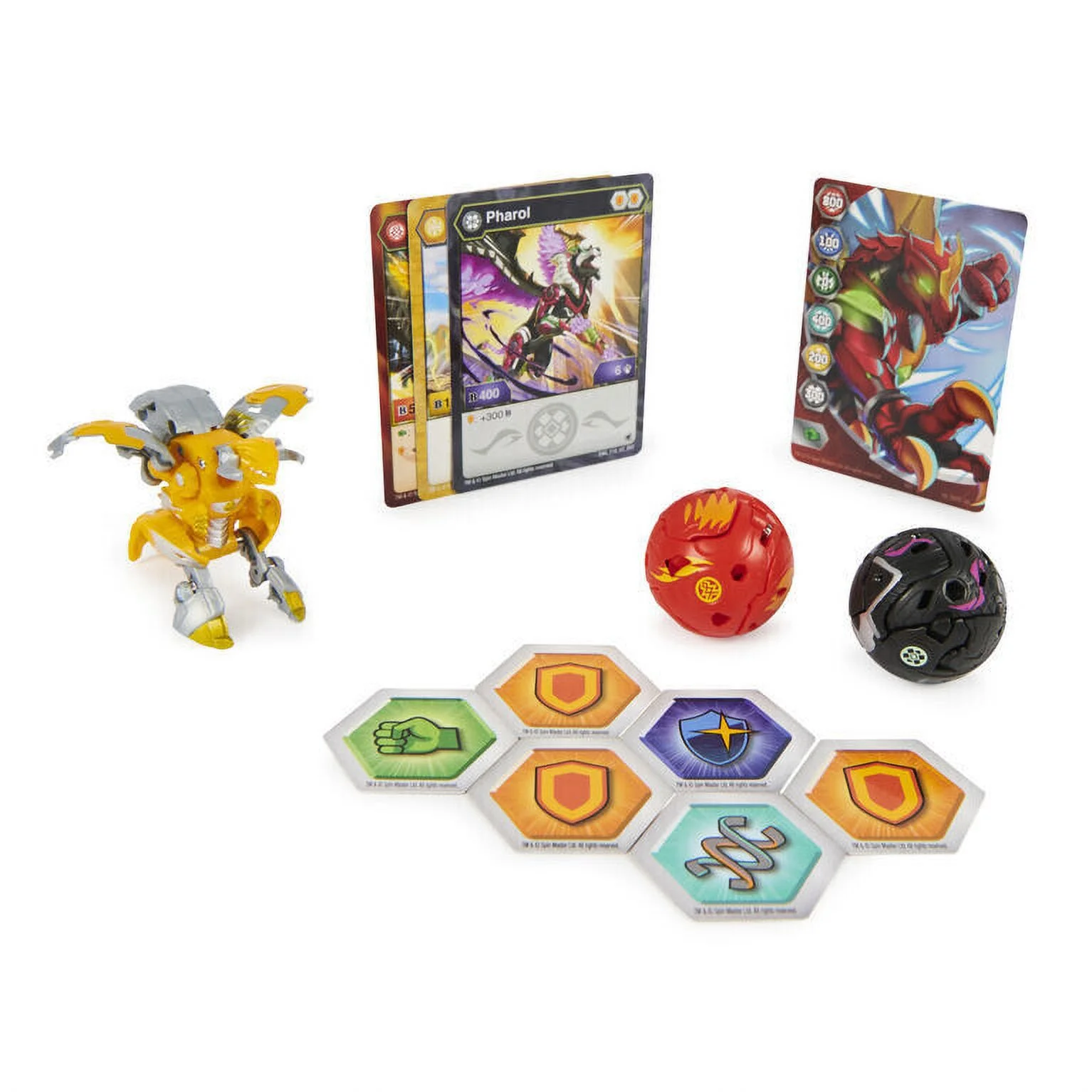 Bakugan Evolutions Starter Pack, EENOCH Ultra, Neo Pegatrak & Pharol, 3-Pack