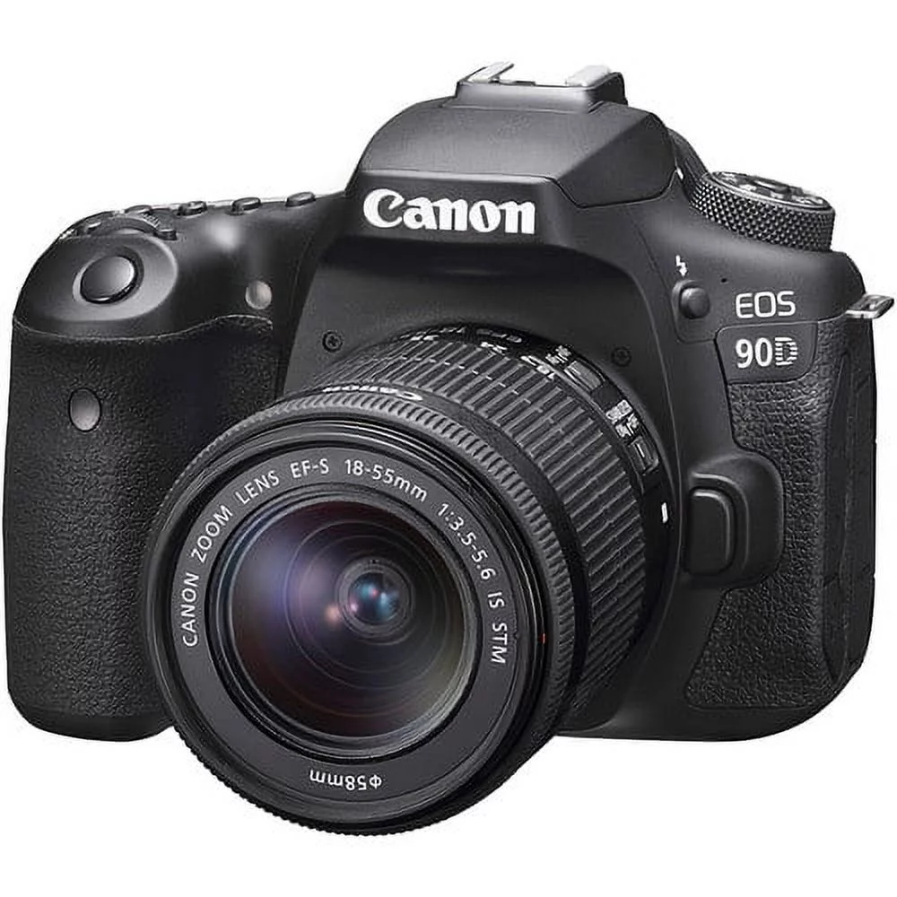 Canon EOS 90D Digital SLR Camera with 18-55 is STM Lens