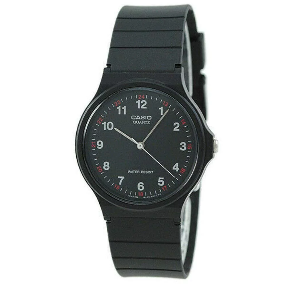 Casio MQ24-1B Analog Watch Black 1 Size