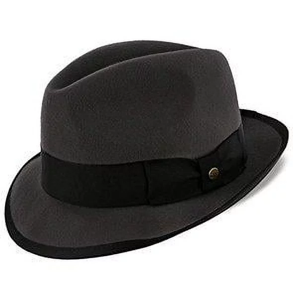 Layover - Walrus Hats Center Dent Wool Felt Fedora Hat