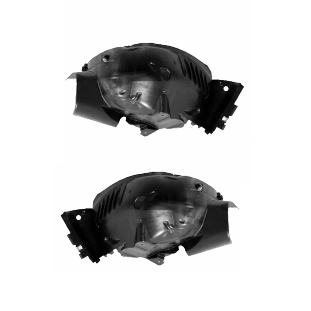 For Mercedes-Benz C250/C300/C350 2012 2013 2014 Fender Liner Driver and Passenger Side | Pair | Front | W204 | Coupe/Sedan | CAPA | MB1248173, MB1249173 | 2046906030, 2046905930