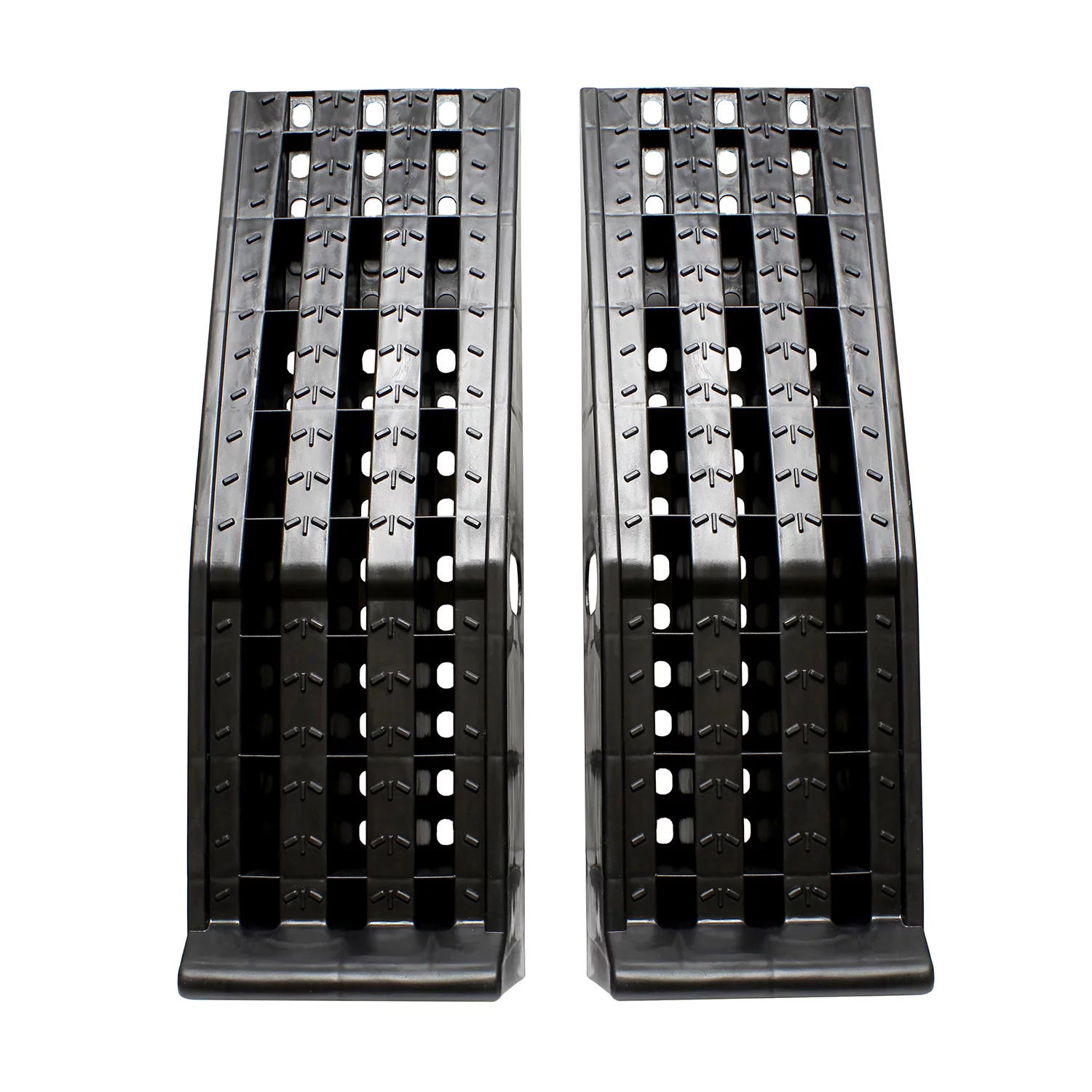 Bob's Industrial Supply Vehicle Service Ramp Set 6.3 Inch Lift 2 Ton Truck Ramps, 2 Pack
