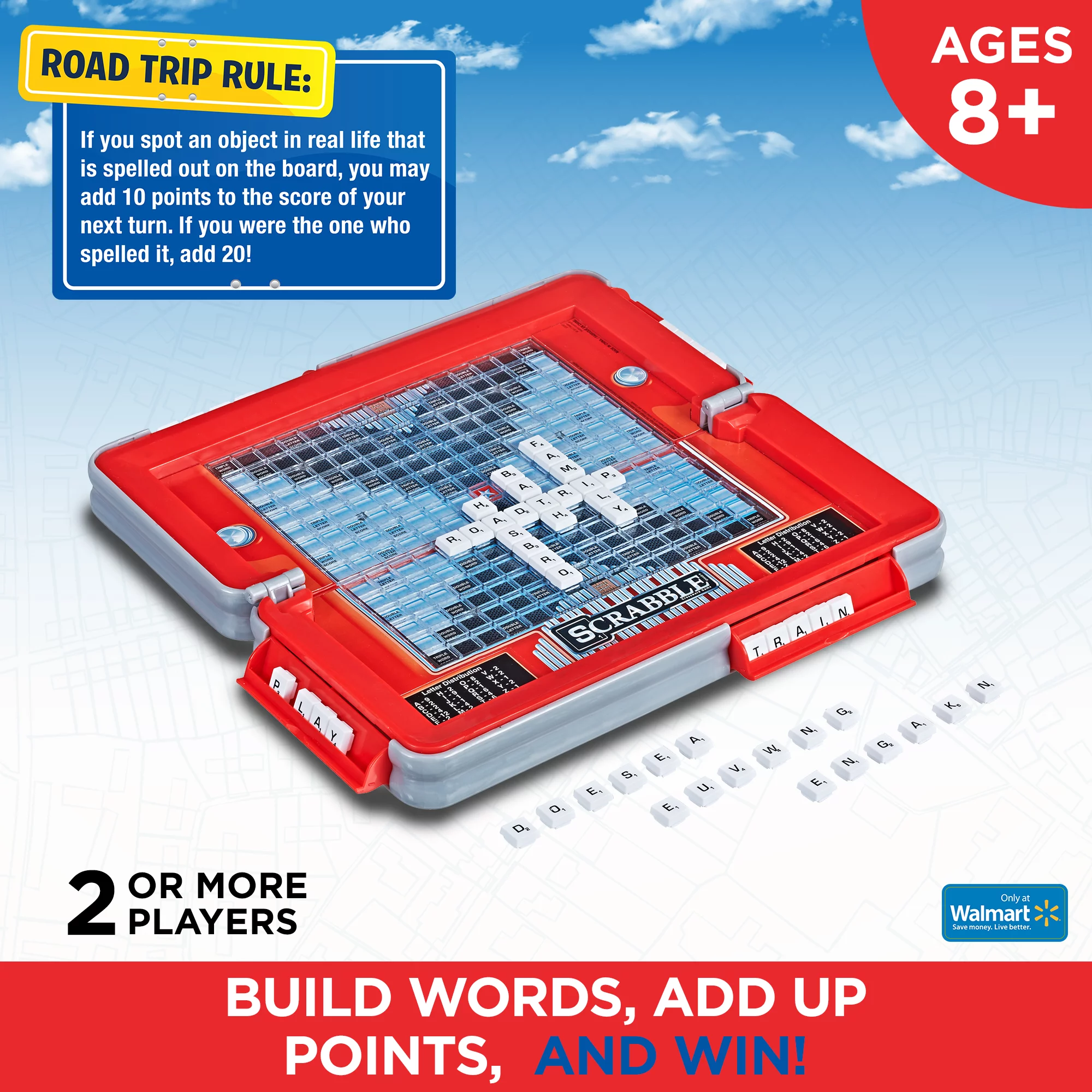Scrabble: Road Trip Series, Ages 8 and up