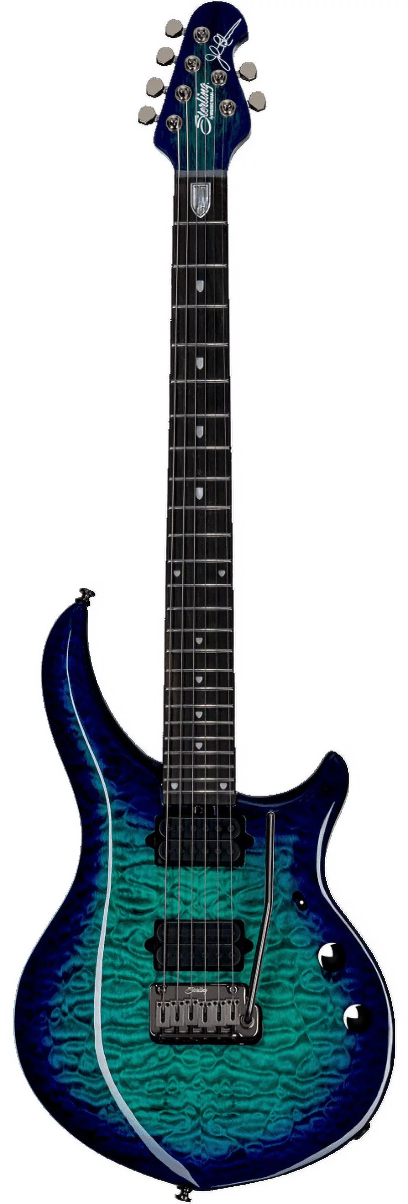 Sterling by Music Man Majesty DiMarzio John Petrucci Signature Electric Guitar (Cerulean Paradise)