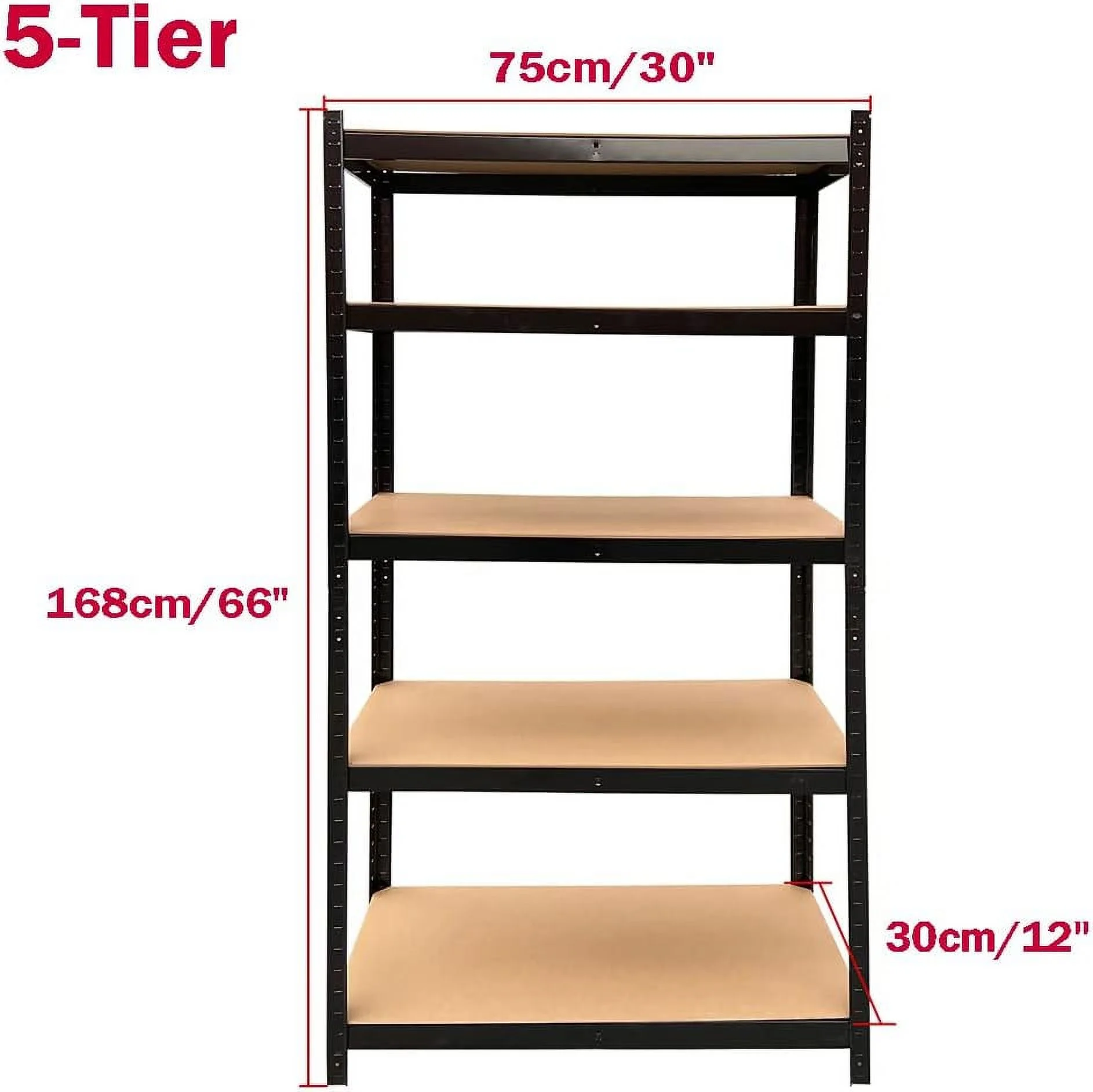 Storage Shelving Unit Garage Shelves Heavy Duty Metal Rack 30