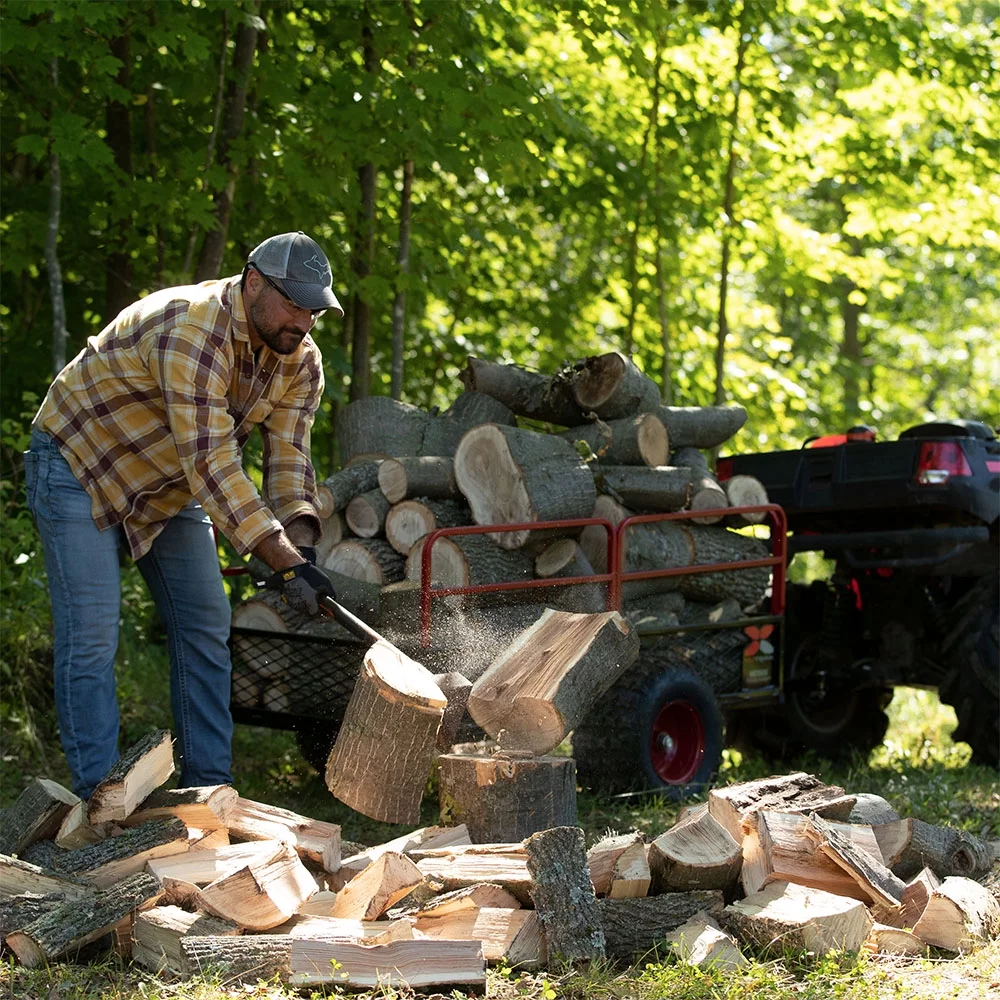 Yutrax TX162 Heavy Duty 1500 Pound Capacity Off Road Utility ATV Trailer
