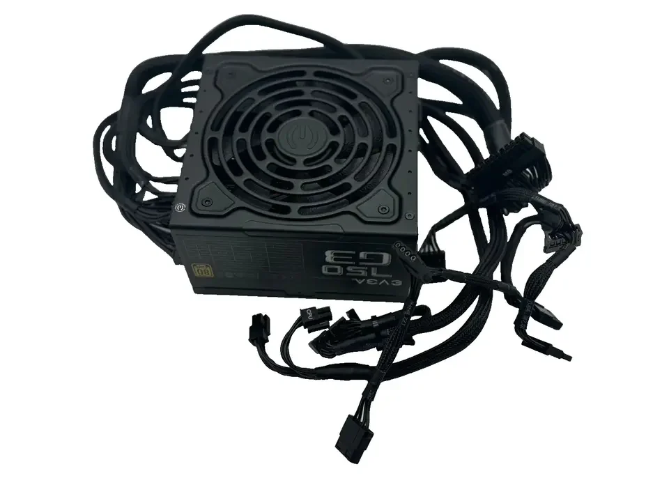 EVGA SuperNova 750 G3 ATX Power Supply Gaming PSU 80 Plus Gold 750W Fully Modula