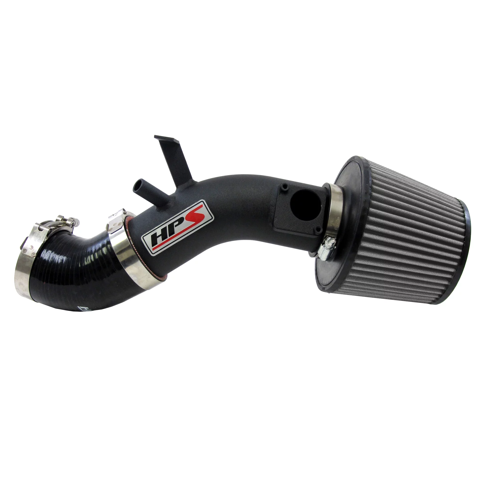 HPS Performance Black Shortram Air Intake Kit Cool Ram Compatible for 2005-2008 Toyota Corolla Matrix Pontiac Vibe 1.8L 1ZZ-FE, 827-500WB, 827-500WB