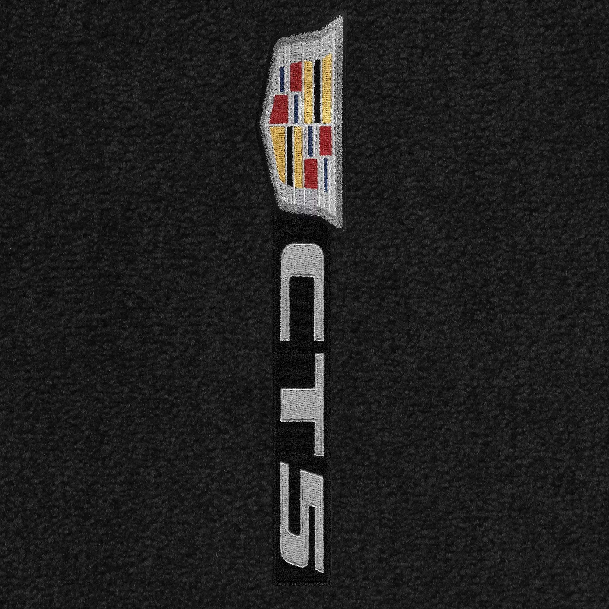 Lloyd Mats Custom Fit Floor Mats for Cadillac CT5 RWD 2020-On LogoMat 4Pc Set Charcoal