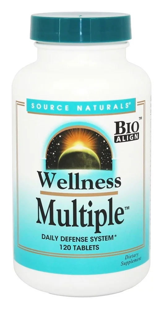 Source Naturals Source Naturals Wellness Multiple, 120 ea