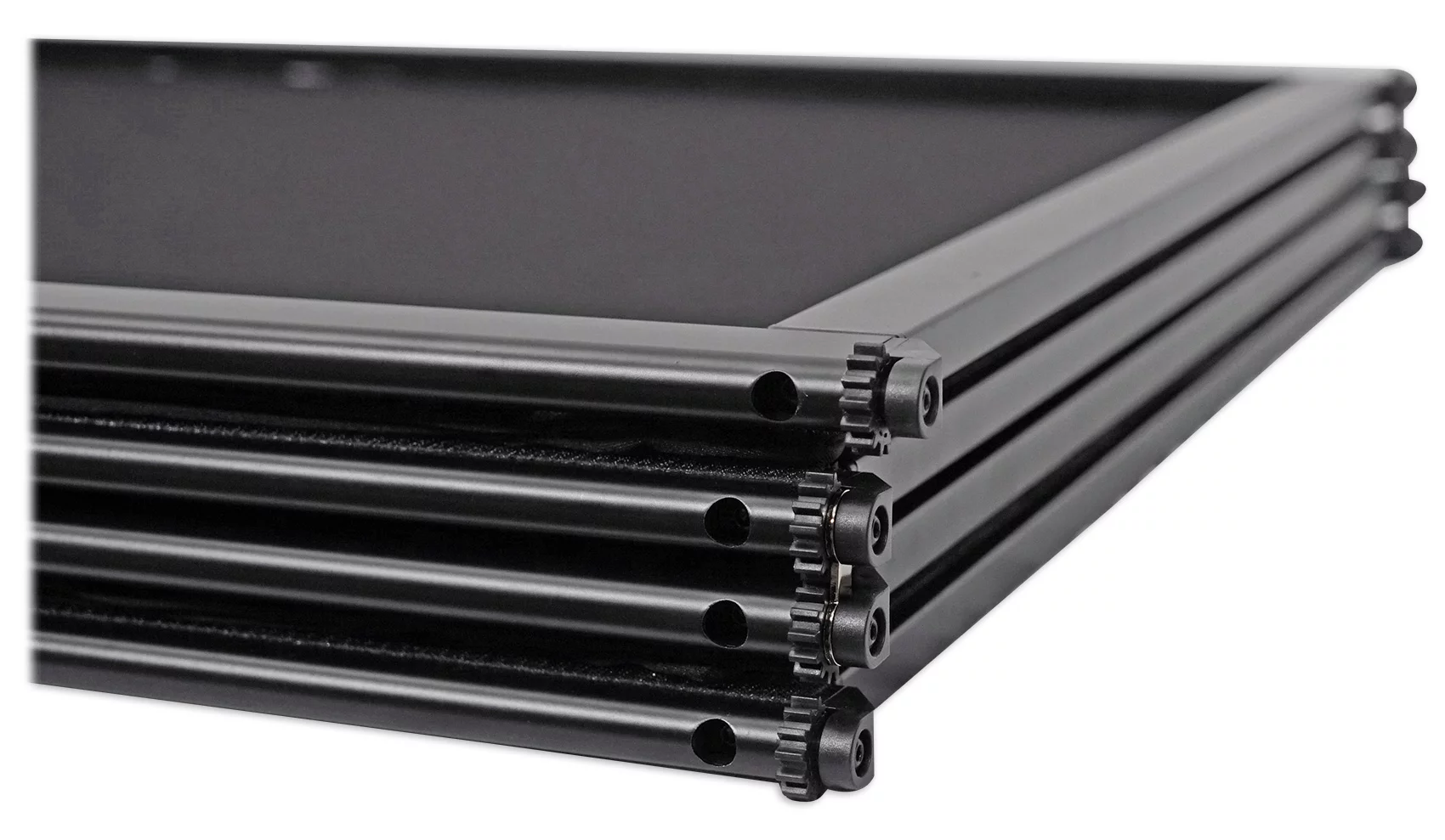 Rockville RFAAC DJ Event Facade Light Weight Metal Frame Booth+Travel Bag+Scrim