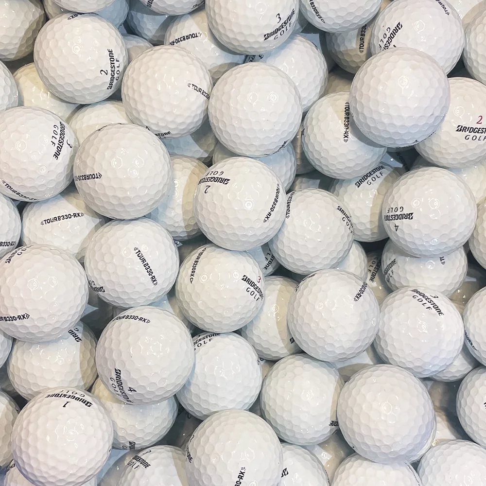 Pre-Owned 24 Bridgestone Tour B RX/RXS 5A /4A Recycled Golf Balls, White, by Mulligan Golf Balls