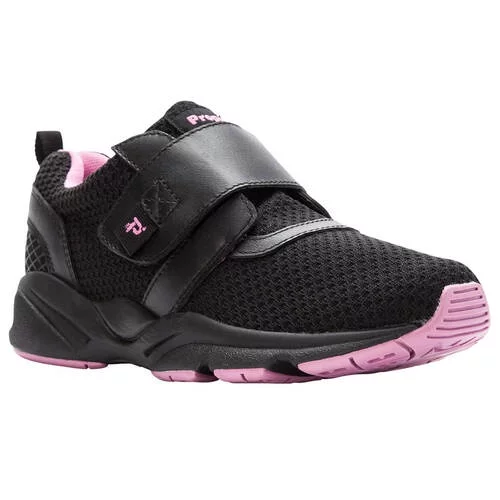 Propet® Stability X Strap Women's Sneaker-Black/Berry-10XW