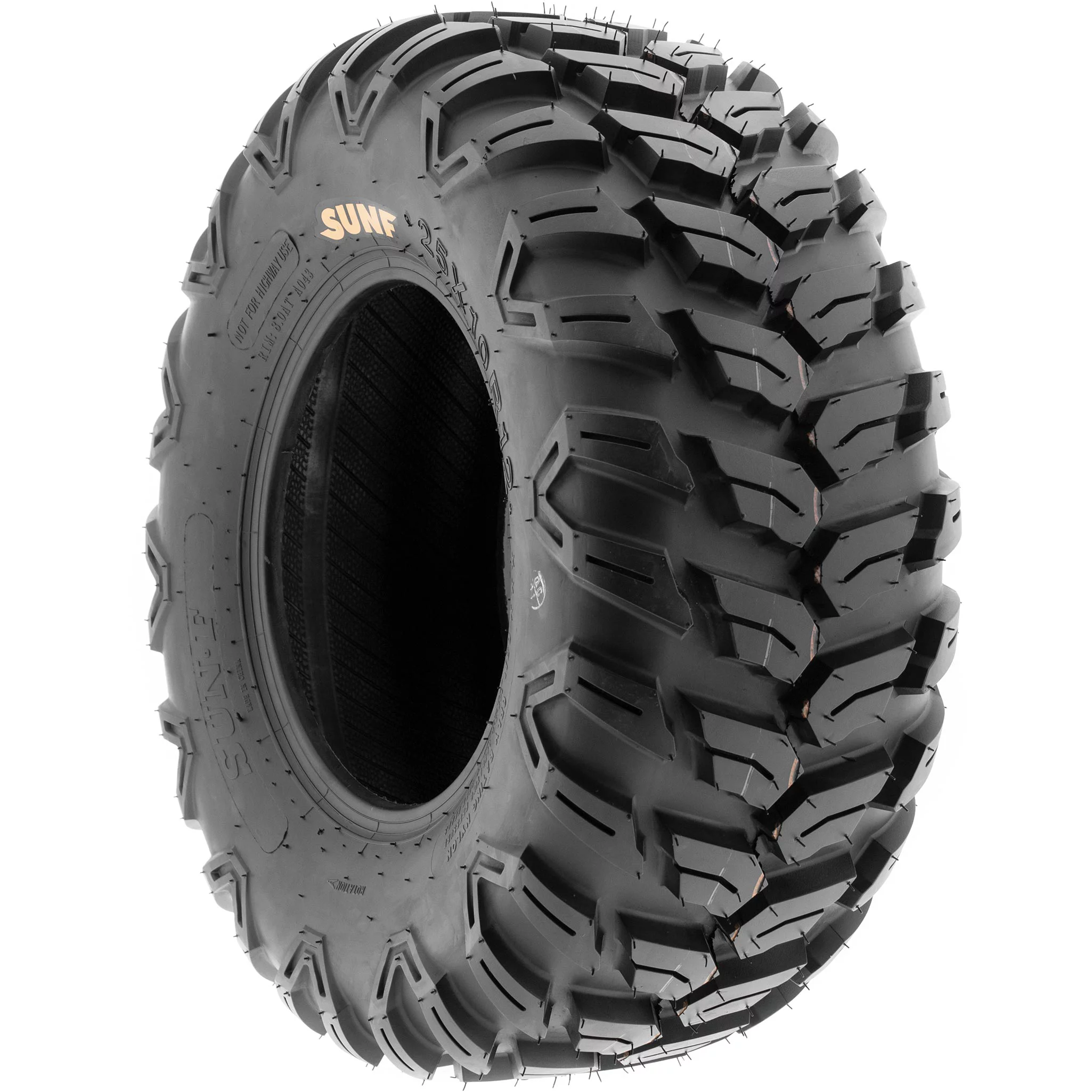 SunF ATV/UTV Tires A043 all-terrain off-road 6PR TL, 26x9R14, Set of 2