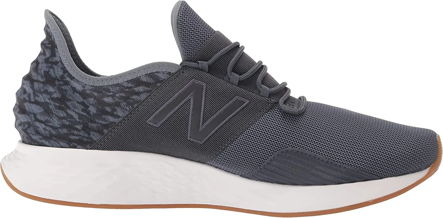 New Balance Men's Fresh Foam Roav V1 Running Shoe, Gray/Gray, 9