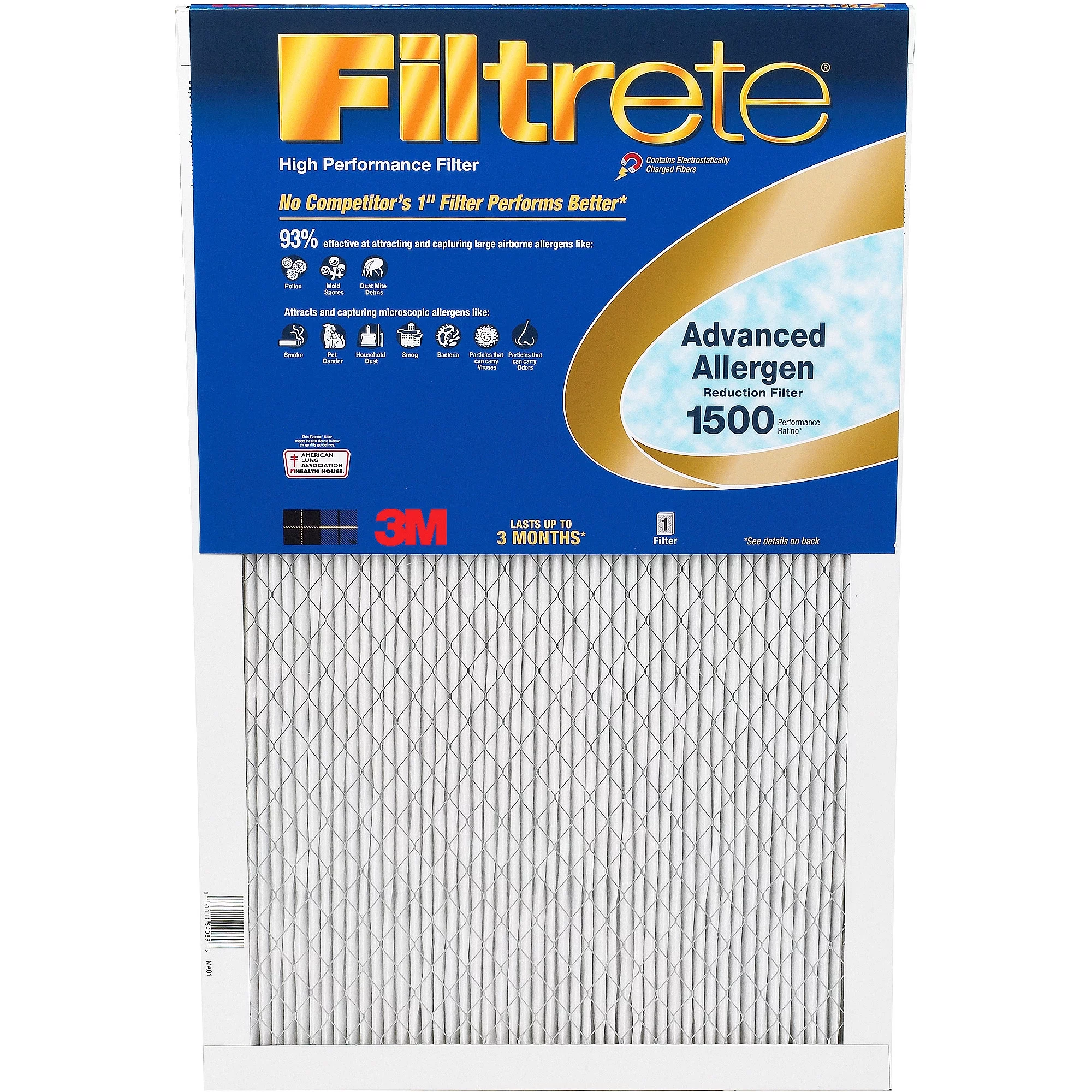 Filtrete Advanced Allergen Reduction Fil